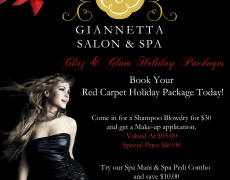 Holiday Hair & Nails